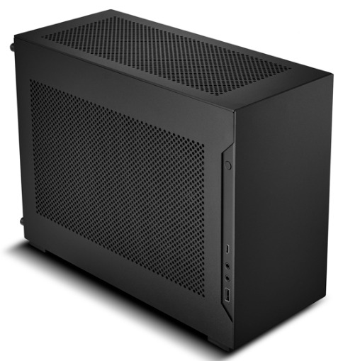 LIAN LI A4-H20 X4 BLACK / CAJA MINI-ITX / 1X RISER CABLE PCI-E 4.0 / SOPORTA PSU SFX / CAPACIDAD 11LITRO / 1X USB 3.0, 1X TIPO-C